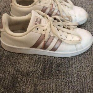 Adidas Grand Court Sneakers- Rose Gold- Size 7.5